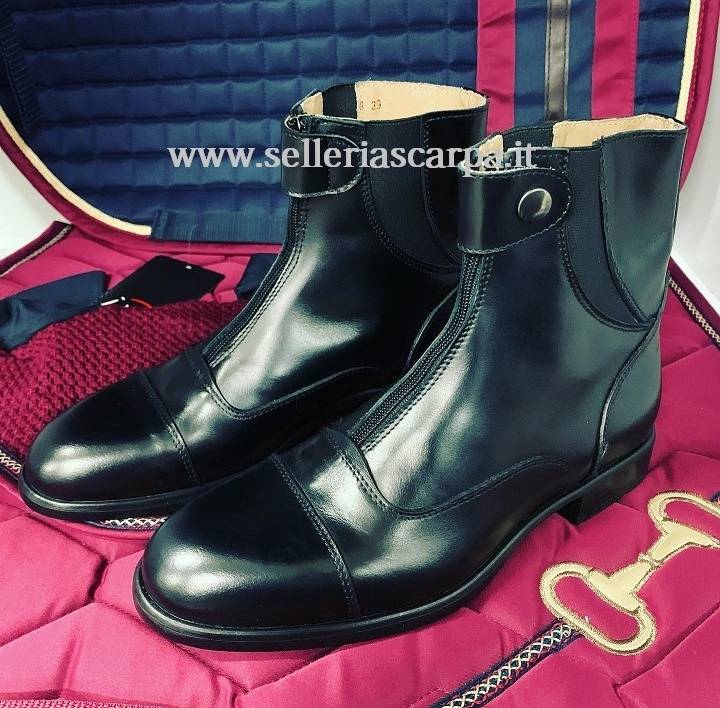 STIVALETTO OXFORD CON CERNIERA BARKLEY – Selleria Scarpa