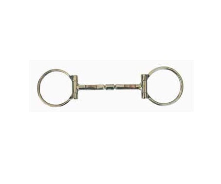 FILETTO WESTERN D INOX IMBOCCATURA SEMI-SNODO INSERTI RAME