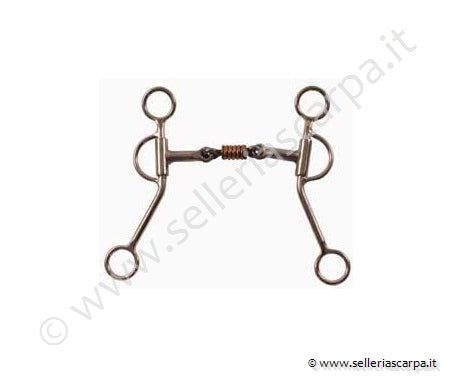 MORSO WESTERN INOX IMB. GIOCO LINGUA RAME ASTE LUNGHE