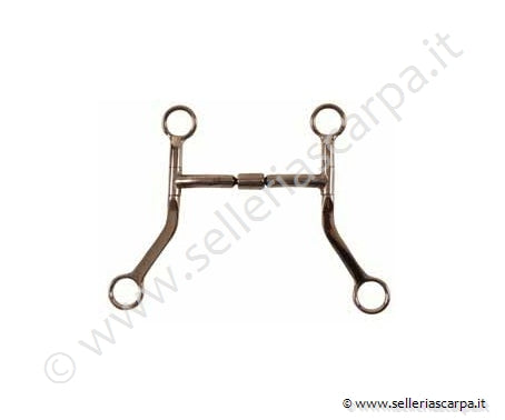 MORSO WESTERN INOX IMB. SEMISNODO INSERTI RAME ASTE LUNGHE PIATTE