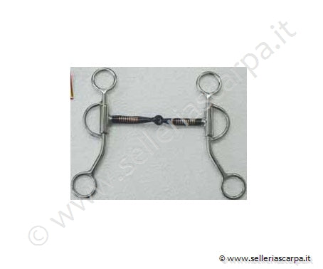 MORSO WESTERN INOX SNOD. IMB. FERRO NERO INSERTI RAME ASTE CORTE