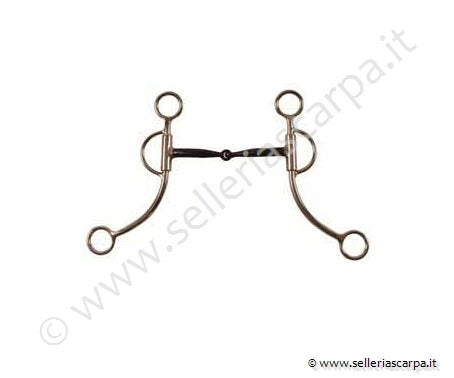 MORSO WESTERN INOX SNOD. IMB. FERRO NERO INSERTI RAME ASTE LUNGHE
