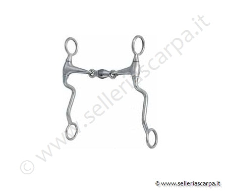 MORSO WESTERN METALAB ALLUM. IMB. OLIVETTA RULLO RAME ASTE CURVE LUNGHE