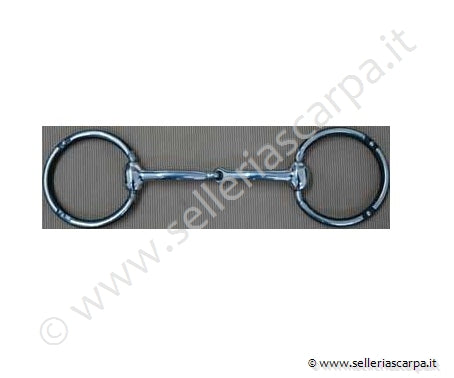 FILETTO WESTERN METALAB SNOD. IMB. INSERTI RAME ANELLI DEC.
