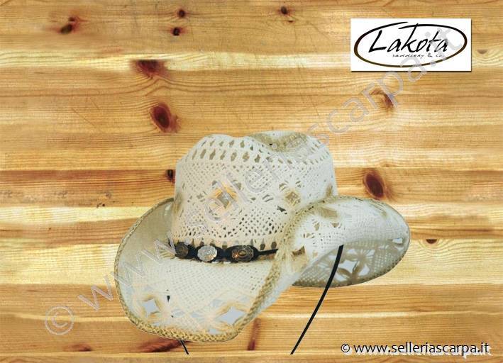 CAPPELLO PAGLIA DA DONNA MODELLO "COUNTRY" LK9027