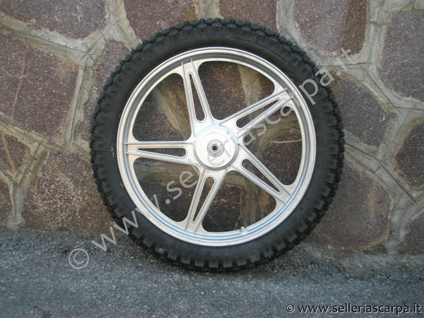 RUOTINO LEGA 17" PER GHING (COPPIA)