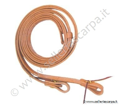 REDINI WESTERN LAKOTA IN CUOIO HARNESS, LARGHEZZA CM 1.6