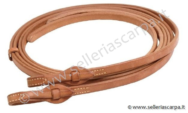 REDINI WESTERN SCHUTZ BROTHERS IN CUOIO HERMANN OAK LARGHEZZA CM 1,6, CHIUSURA A BAIONETTA