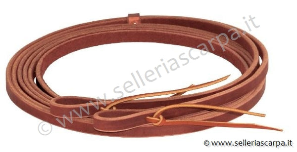 REDINI WESTERN SCHUTZ BROTHERS IN CUOIO LATTIGO LARGHEZZA CM 1,6