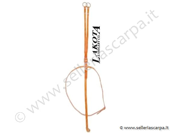 MARTINGALA WESTERN LAKOTA IN CUOIO ARTIGIANALE A COLLIER