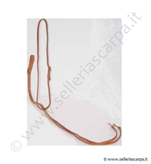 MARTINGALA  WESTERN  LAKOTA  IN  CUOIO  ARTIGIANALE PER REDINI TIEDEMAN