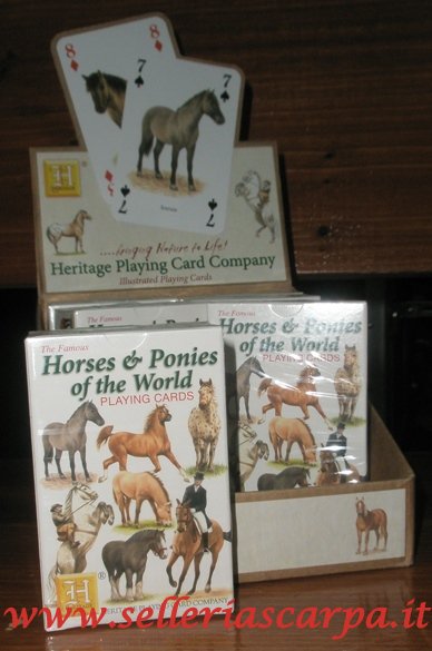 CARTE DA POKER PONY E CAVALLI