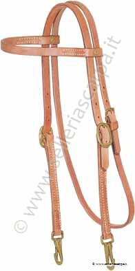 TESTIERA DIRITTA C/MOSCHETTONI SCHUTZ BROTHERS SB5043