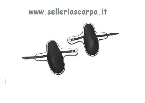 PARAGINOCCHI PLASTICA  BIANCO/NERO RT