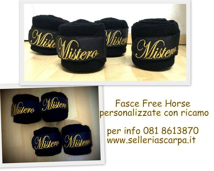 PERSONALIZZAZIONE CON RICAMO SU FASCE