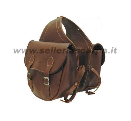 BISACCIA POSTERIORE CUOIO LEATHER DELUXE LAKOTA