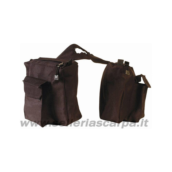 BISACCIA ANTERIORE NYLON TASCHINI FRONT DELUXE NYLON UMBRIA EQUITAZIONE