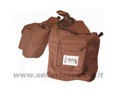 BISACCIA ANTERIORE NYLON IMBOTTITO FRONT PADDED DELUXE UMBRIA EQUITAZIONE
