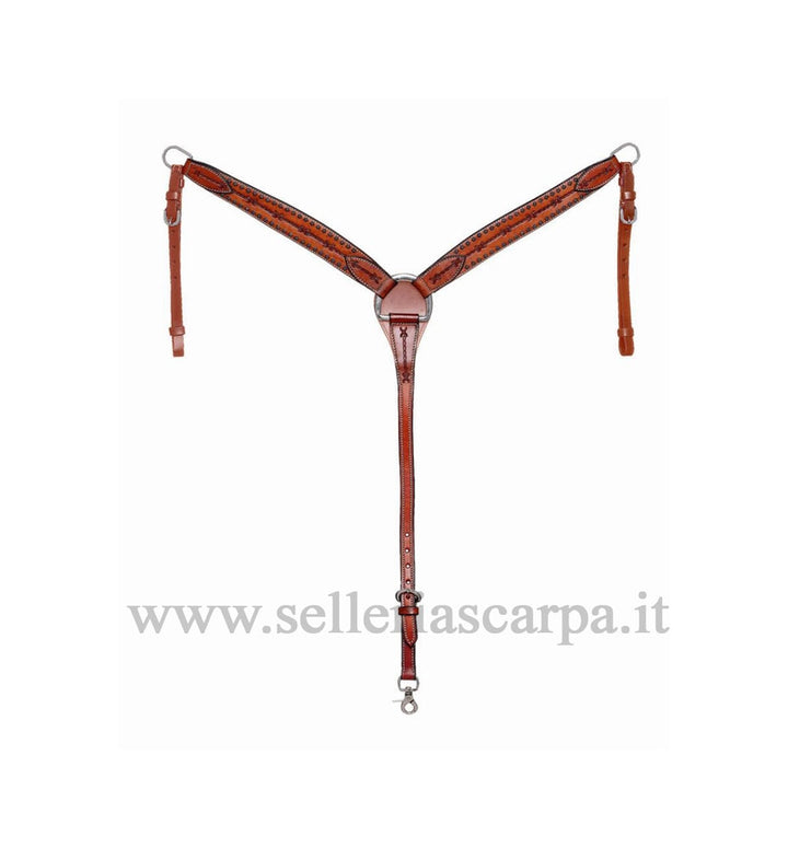 PETTORALE CUOIO BRAD REN'S