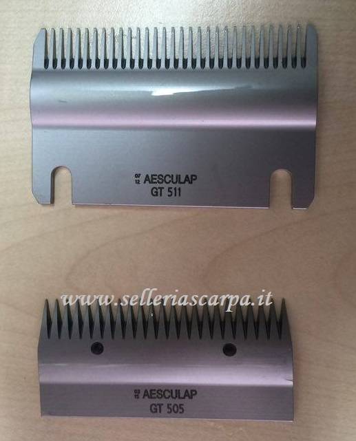 PETTINE AESCULAP COPPIA TAGLIO 1mm 16486+16489