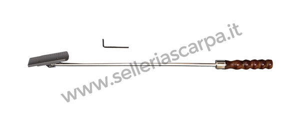 LIMA PER DENTI CURVA MANICO LEGNO 31615