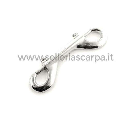 MOSCHETTONE DOPPIO SILVER UMBRIA EQUITAZIONE VA00319