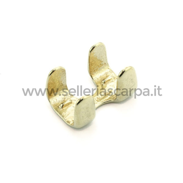 MOSCHETTONE LUNGHINA PESANTE OTTONE UMBRIA EQUITAZIONE VA00689