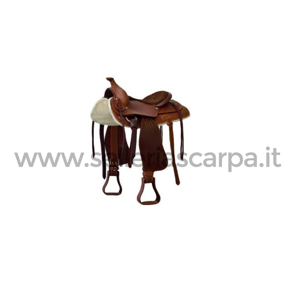 SELLA WESTERN LAKOTA SEGGIO SCAMOSCIATO PRIME