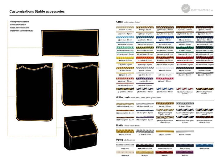 STENDARDO PER BOX WAVE SHORT EQUILINE CORTO F03023