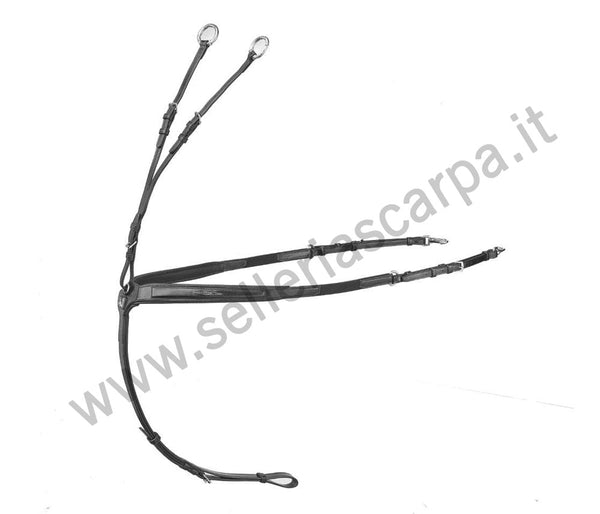 PETTORALE EVO A DUE PUNTE MARTINGALE D34 PRESTIGE