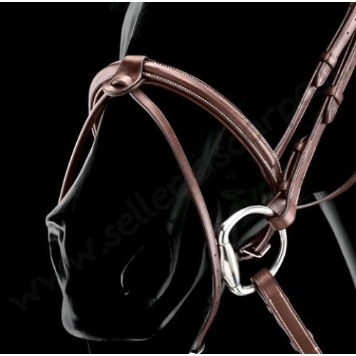 TESTIERA CUOIO CON SISTEMA ELEVATORE EQUILINE