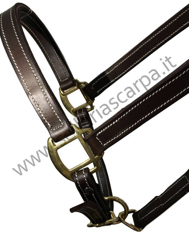 CAVEZZA WHISKER IN CUOIO ARTIGIANALE SELLERIA SCARPA