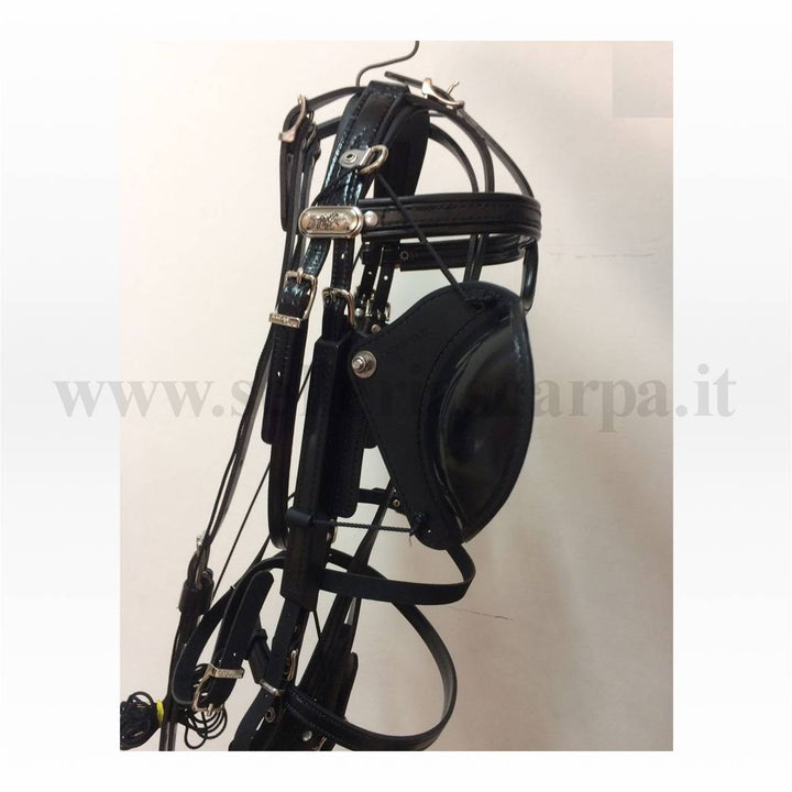 TESTIERA APRI E CHIUDI CUOIO RACING TACK