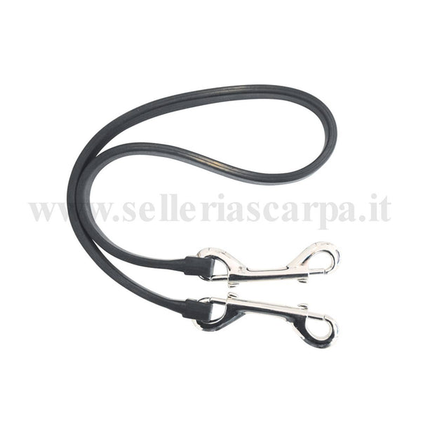 TIRANTE IN GOMMA PIATTA C/DOPPIO MOSCHETTONE (CM 60) UMBRIA EQUITAZIONE