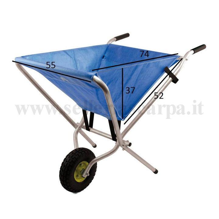 CARRIOLA RIPIEGHEVOLE ALLUMINIO NYLON UMBRIA EQUITAZIONE VA00911