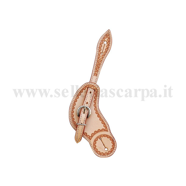 LACCIOLINI POOL'S FIBBIA LAVORAZIONE BORDER STAMP UMBRIA EQUITAZIONE SR00098