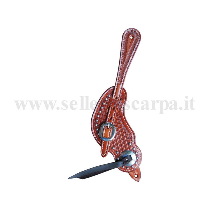 LACCIOLINI SPERONI WESTERN FIBBIA E SPOT UMBRIA EQUITAZIONE SR00094