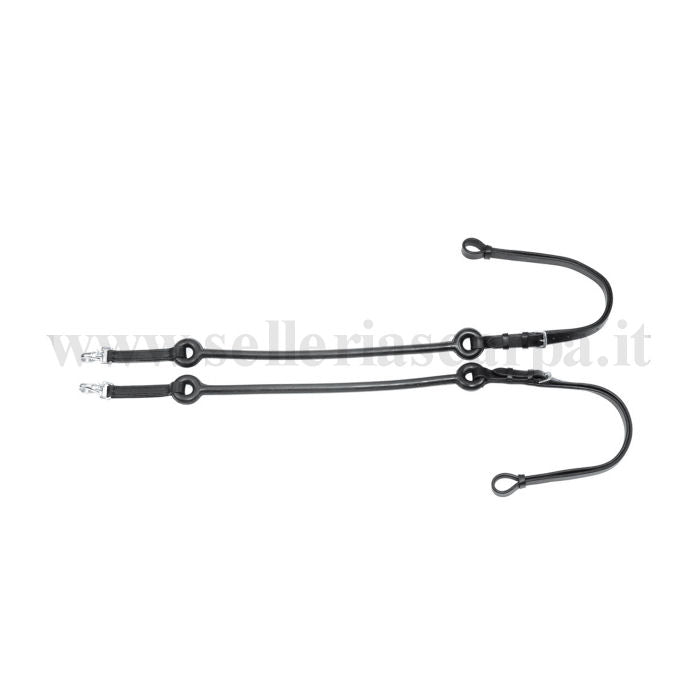 REDINI ELASTICHE CUOIO TIRANTI IN GOMMA UMBRIA EQUITAZIONE DM00050