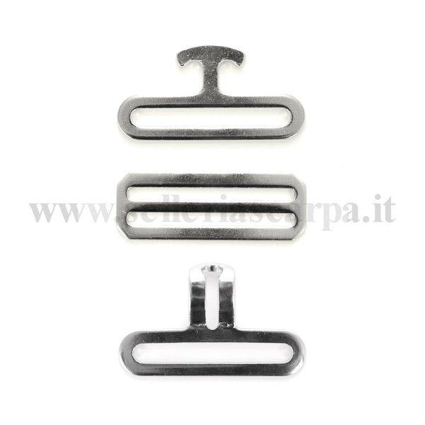 SET 3 PEZZI FIBBIE PER COPERTE UMBRIA EQUITAZIONE VA00815