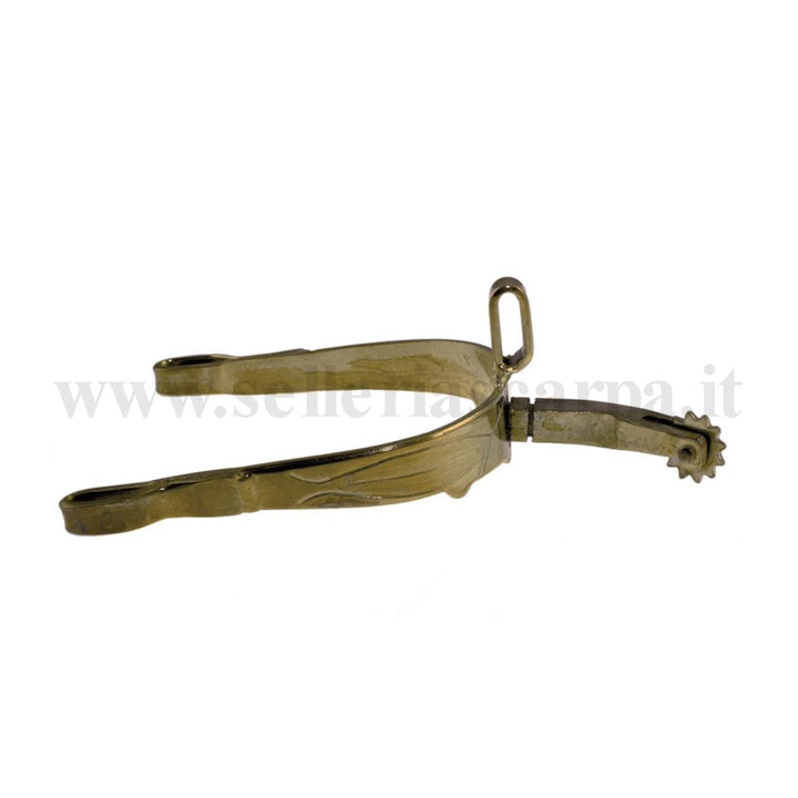SPERONE SPAGNOLO OTTONE GAMBO CURVO UMBRIA EQUITAZIONE SR00066
