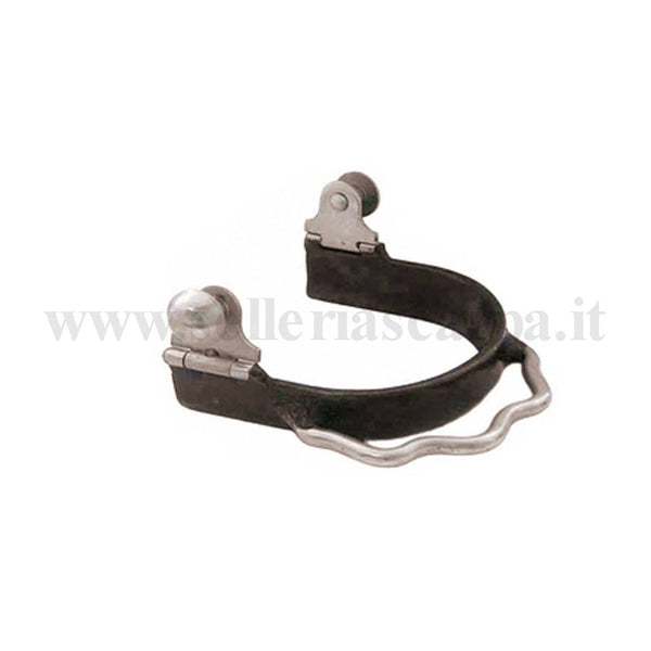 SPERONI WESTERN FERRO NERO BARREL UMBRIA EQUITAZIONE SR00240