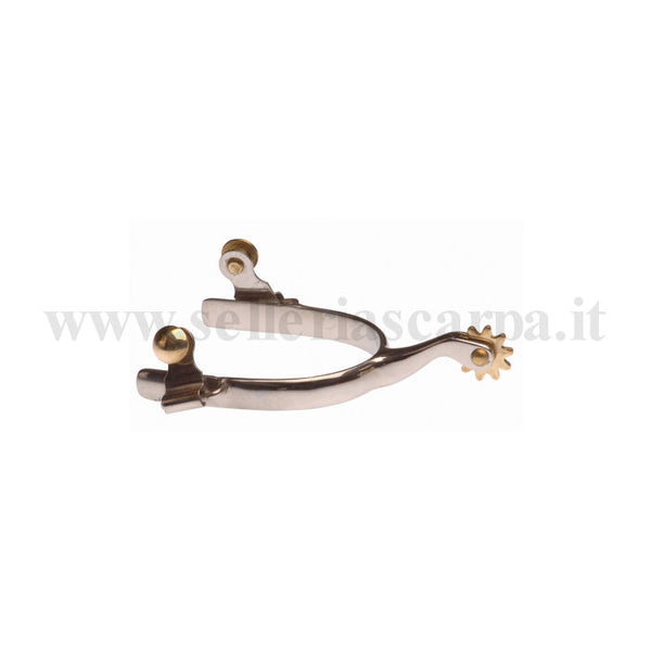 SPERONI WESTERN INOX LISCI UMBRIA EQUITAZIONE SR00010