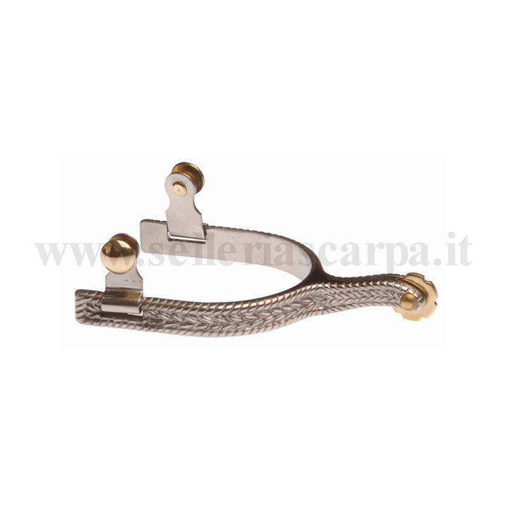 SPERONI WESTERN INOX UMBRIA EQUITAZIONE SR00012