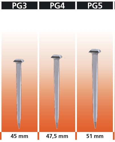 PG5 CHIODI MONDIAL 250PZ