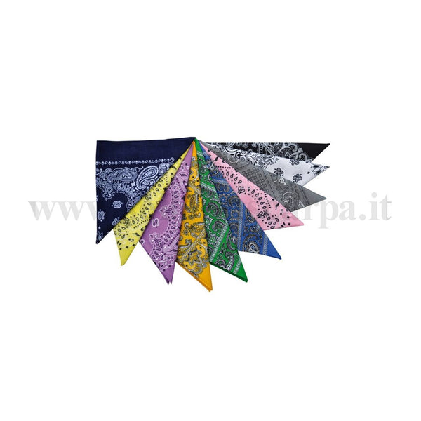 BANDANA IN COTONE FANTASIA UMBRIA EQUITAZIONE AB00241