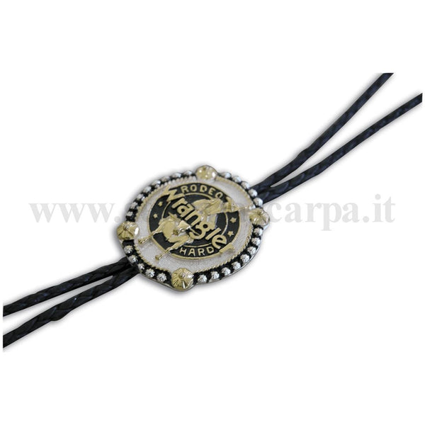 BOLO WRANGLER IN CUOIO CON PLACCA IN METALLO WR00320