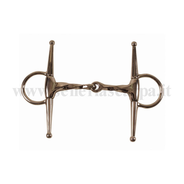FILETTO ASTE SNODATO INOX TORCIGLIONE UMBRIA EQUITAZIONE MO00052