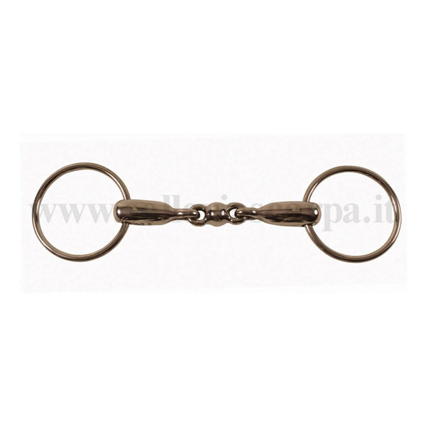 FILETTO CON IMB. 18MM CON PALLINA UMBRIA EQUITAZIONE MO00044