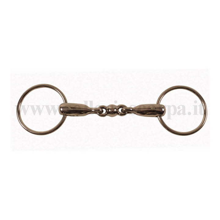 FILETTO CON IMB. 18MM CON PALLINA UMBRIA EQUITAZIONE MO00044