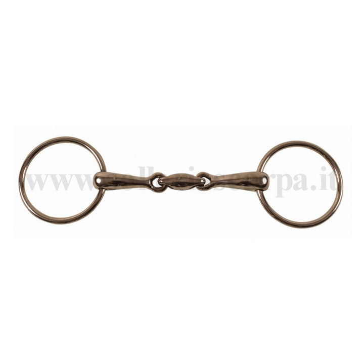 FILETTO CON IMBOCCATURA 15 MM PIENO OLIVA UMBRIA EQUITAZIONE MO00031